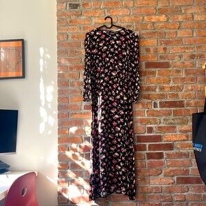 Zara viscose maxi dress
